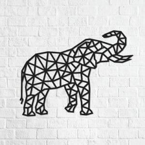 Wand Decoratie Olifant