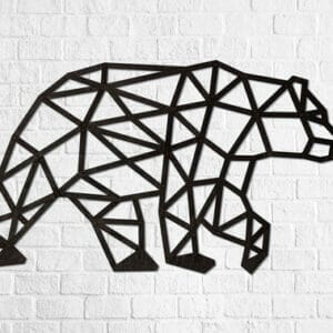 Wand Decoratie Beer –...