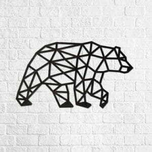 Wand Decoratie Beer –...