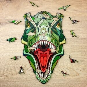 .T-REX Houten Legpuzzel -EWA