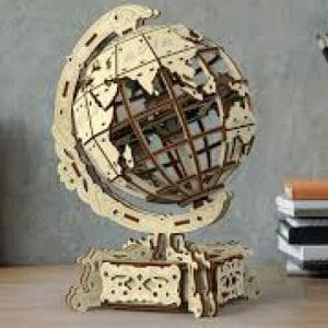 World Globe – Wooden...