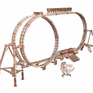RollerCoaster – Model op Batterijen – Woodtrick