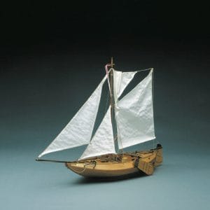 Arm 82 Vissersboot – Houten Bouwpakket – Schaal 1:25