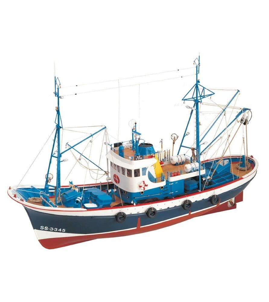 Modelbouw 02 vissersboot – De Decorkliniek