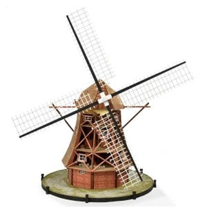 Amati – Nederlandse Windmolen – Houten Modelbouw – Schaal 1/30