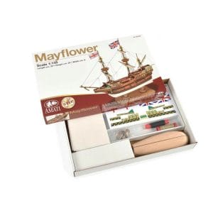Amati – Mayflower – Houten Modelbouw – Schaal 1/135