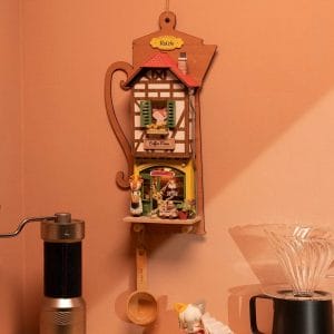 DIY Wanddecoratie – Lazy Coffee House met ledverlichting