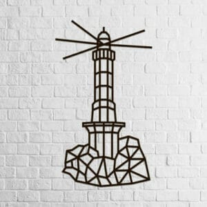 Wand Decoratie Vuurtoren –...