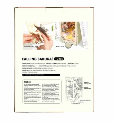 Falling Sakura Book Nook