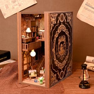 Book Nook Secret Castle no 9 – Houten DIY Book Nook