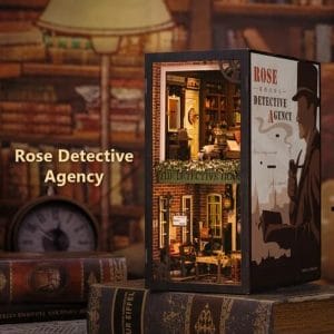 Book Nook Rose Detective Agency – Houten DIY Book Nook