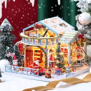 Christmas Snowy Night – Kersthuisje