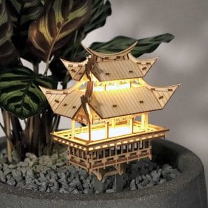 Tiny Treehouse – Temple of Gratitude – 3D Houten Puzzel