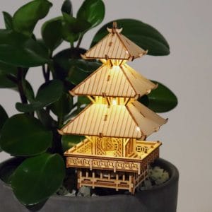 Tiny Treehouse – Temple of Serenity – 3D Houten Puzzel