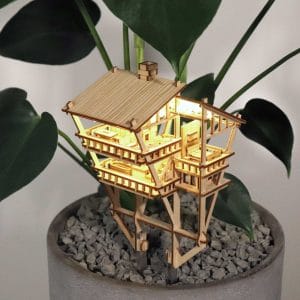 Tiny Treehouse – Tropical Lookout – 3D Houten Puzzel