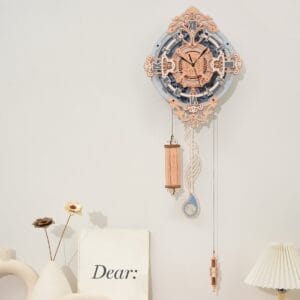 Romantic Notes Wall Clock – Robotime Romantic Notes Wall Clock – Robotime