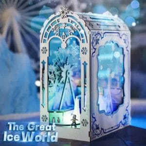 Book Nook The Great Ice World – Houten DIY Book Nook – SL-30