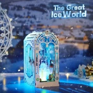 Book Nook The Great Ice World – Houten DIY Book Nook – SL-30